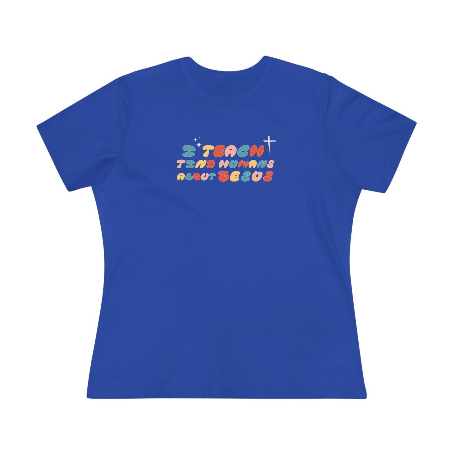Teaching About Jesus Women's Cotton Tee