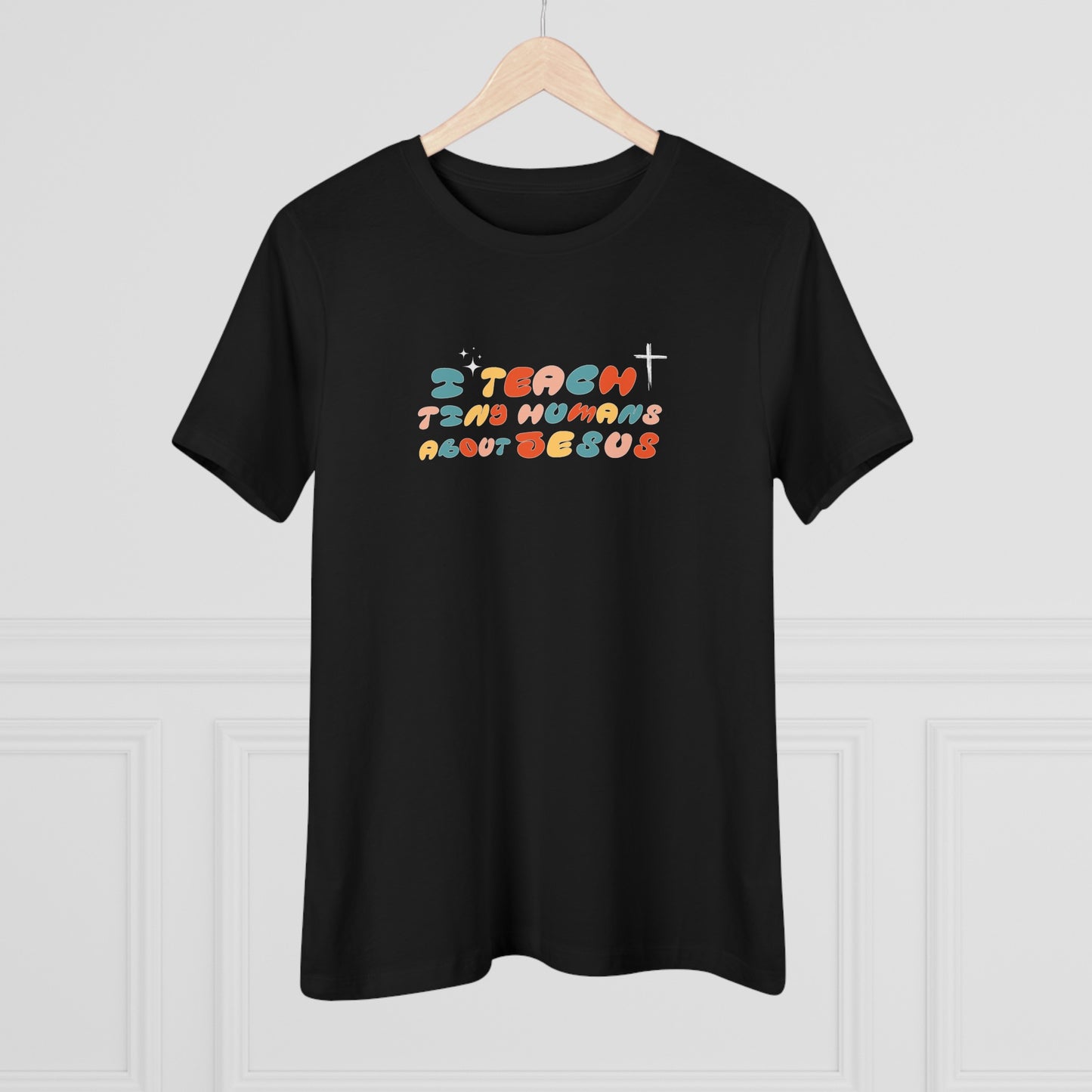 Teaching About Jesus Women's Cotton Tee