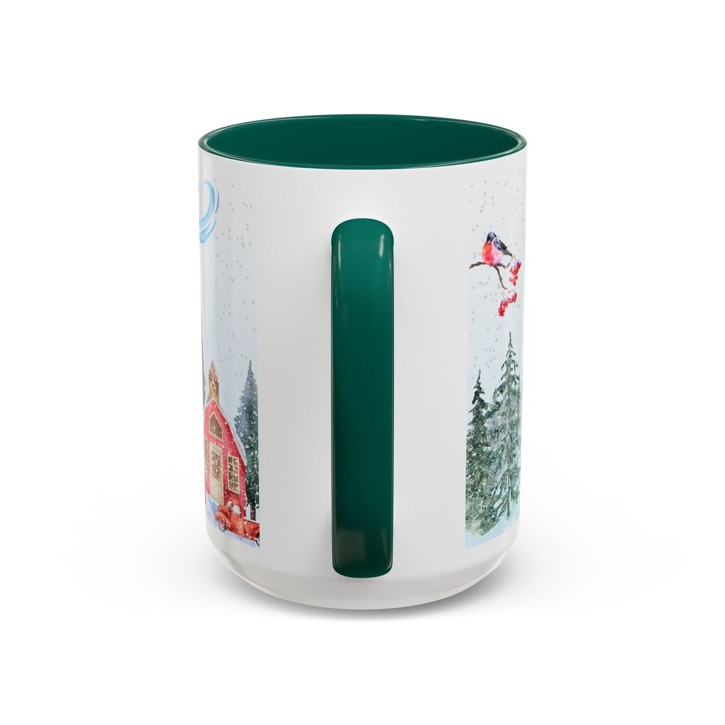 Romans 15:13 Winter Scripture Mug – Christian Christmas Coffee Cup