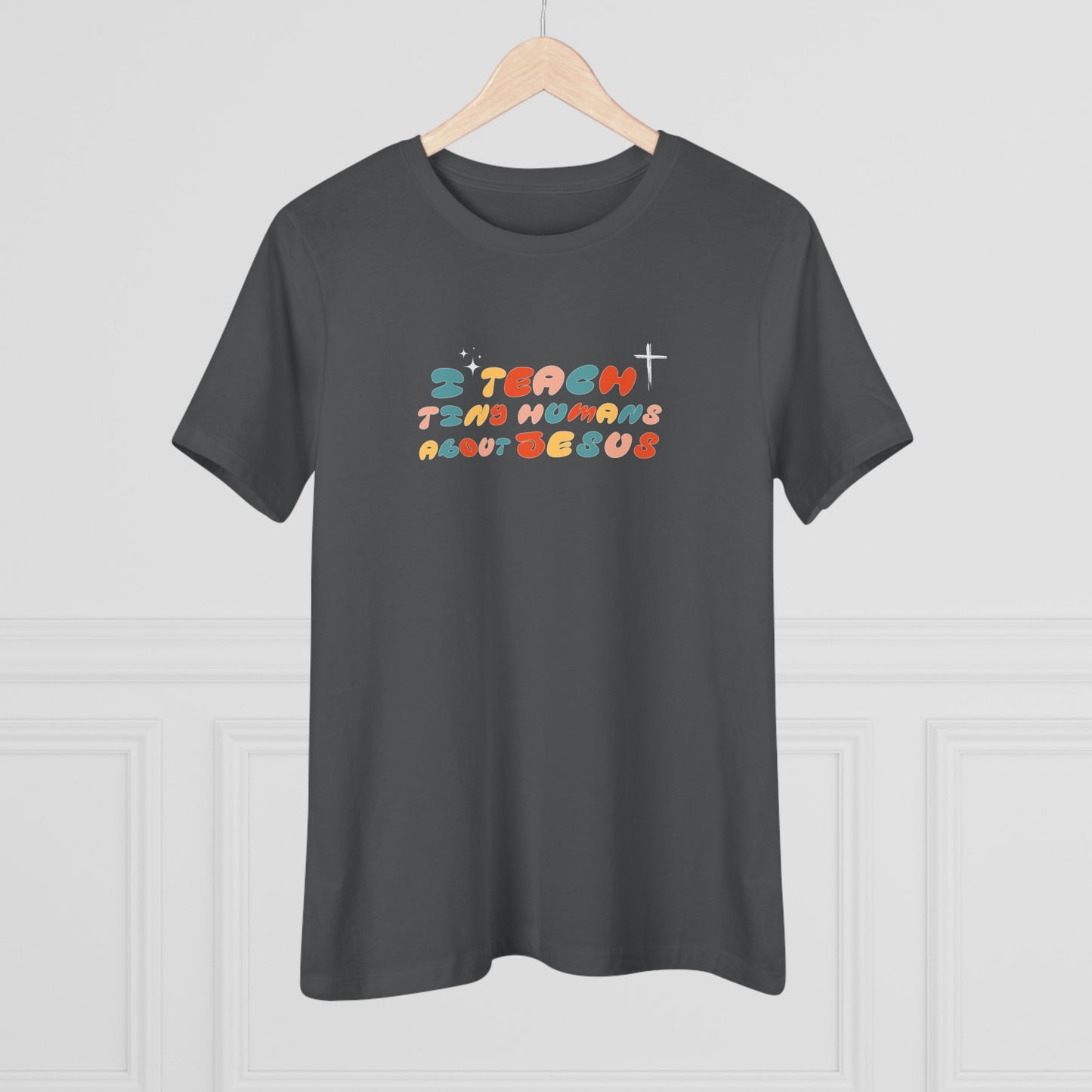 Teaching About Jesus Women's Cotton Tee