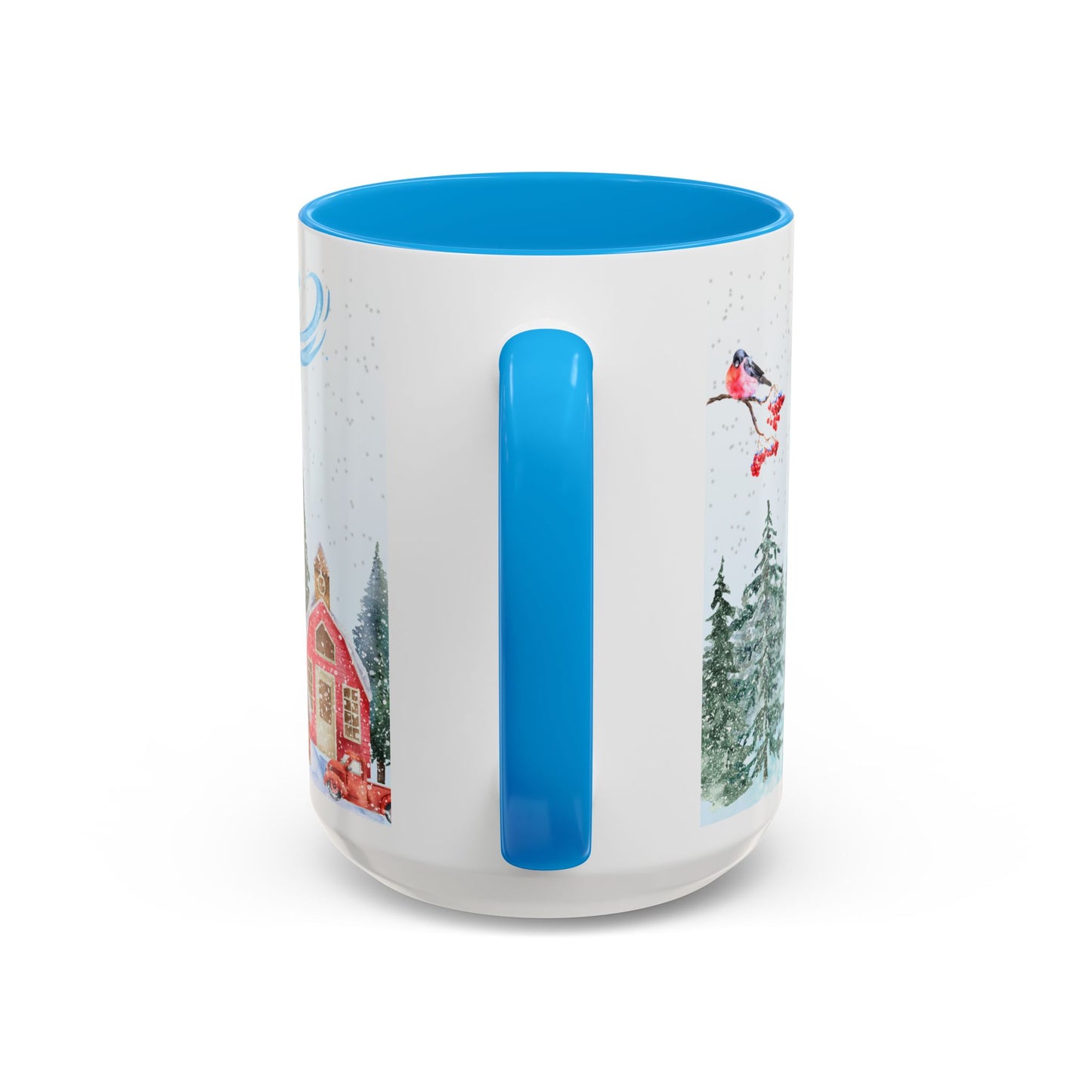 Romans 15:13 Winter Scripture Mug – Christian Christmas Coffee Cup