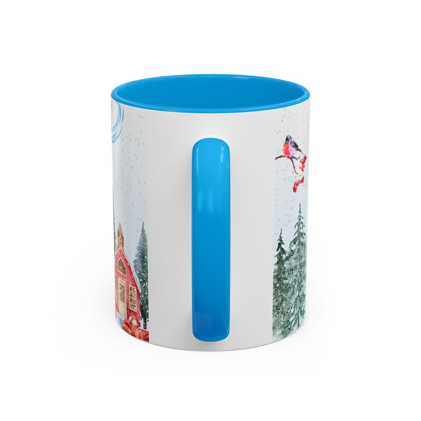 Romans 15:13 Winter Scripture Mug – Christian Christmas Coffee Cup