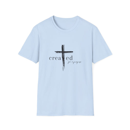 Created For A Purpose Unisex Softstyle T-Shirt