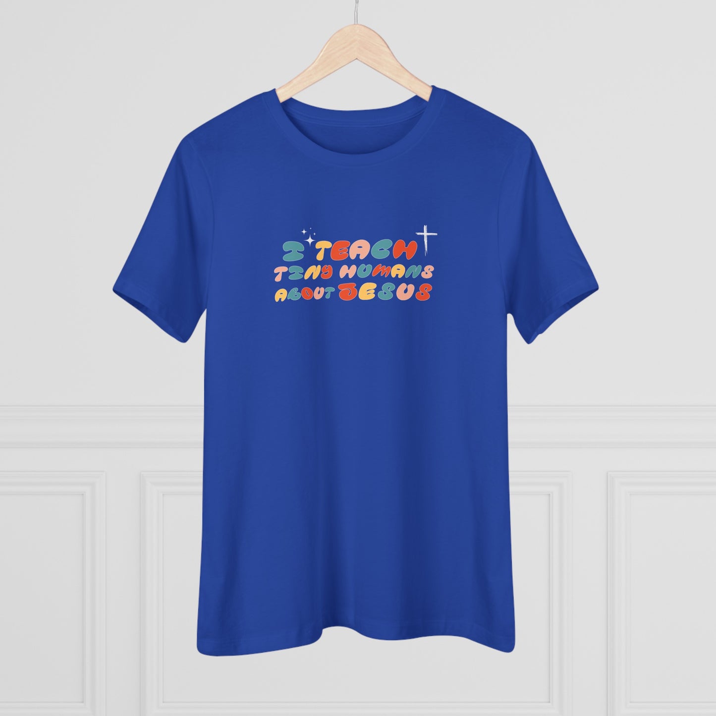 Teaching About Jesus Women's Cotton Tee