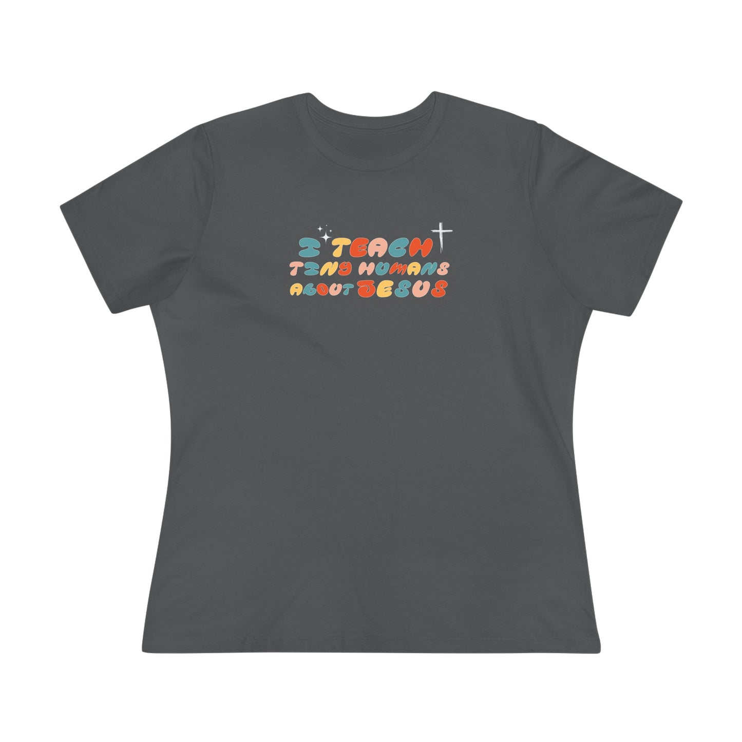 Teaching About Jesus Women's Cotton Tee