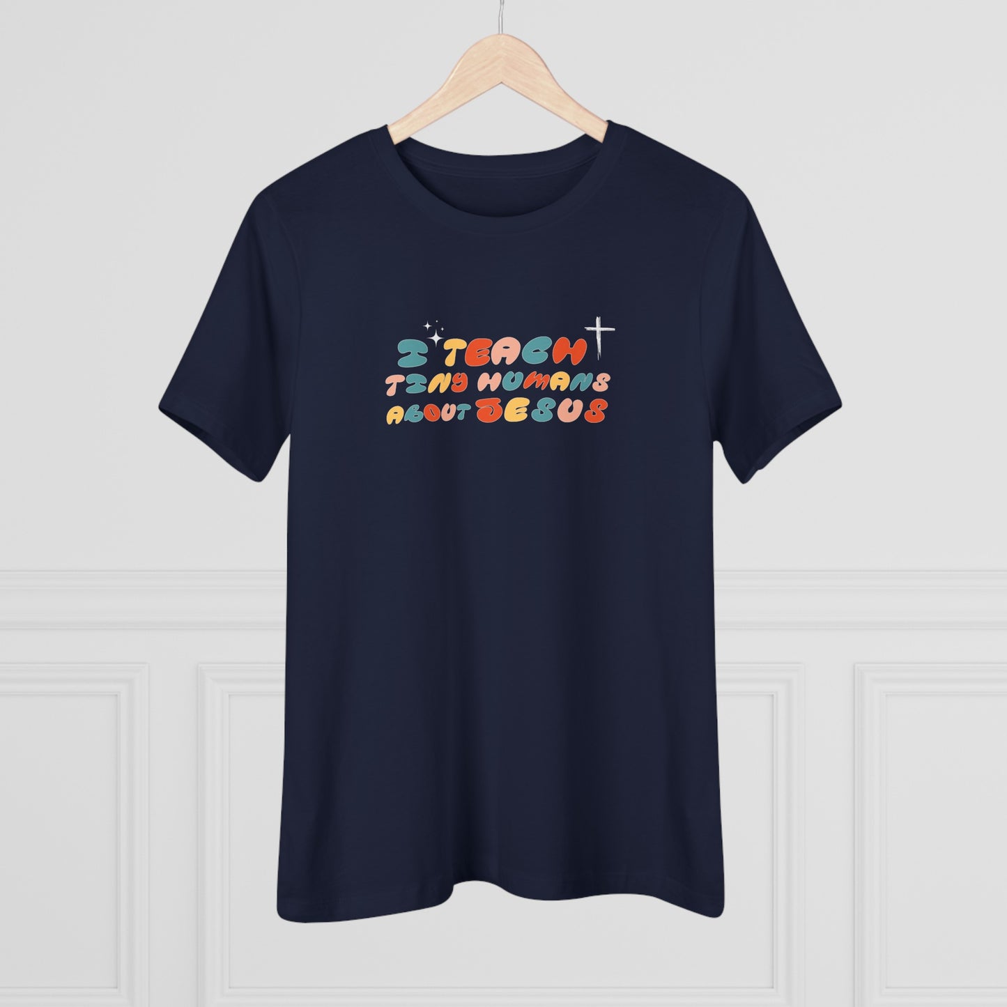 Teaching About Jesus Women's Cotton Tee
