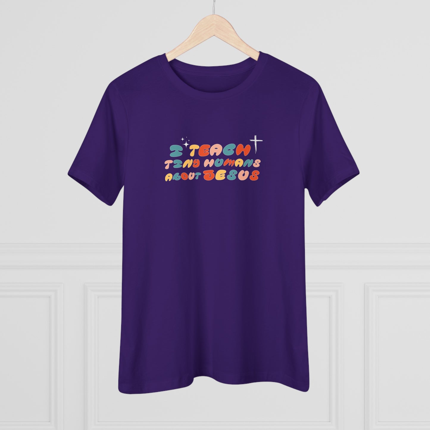 Teaching About Jesus Women's Cotton Tee