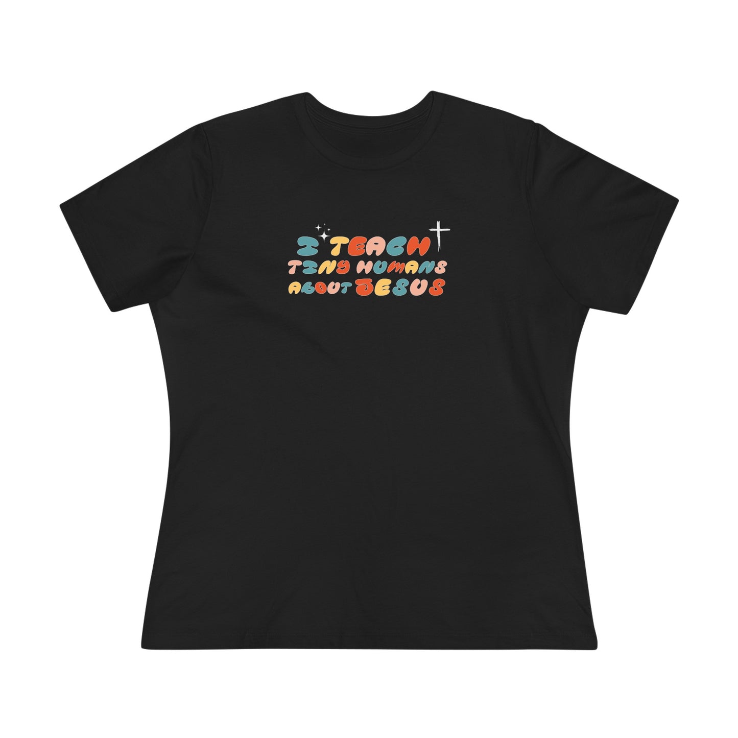 Teaching About Jesus Women's Cotton Tee