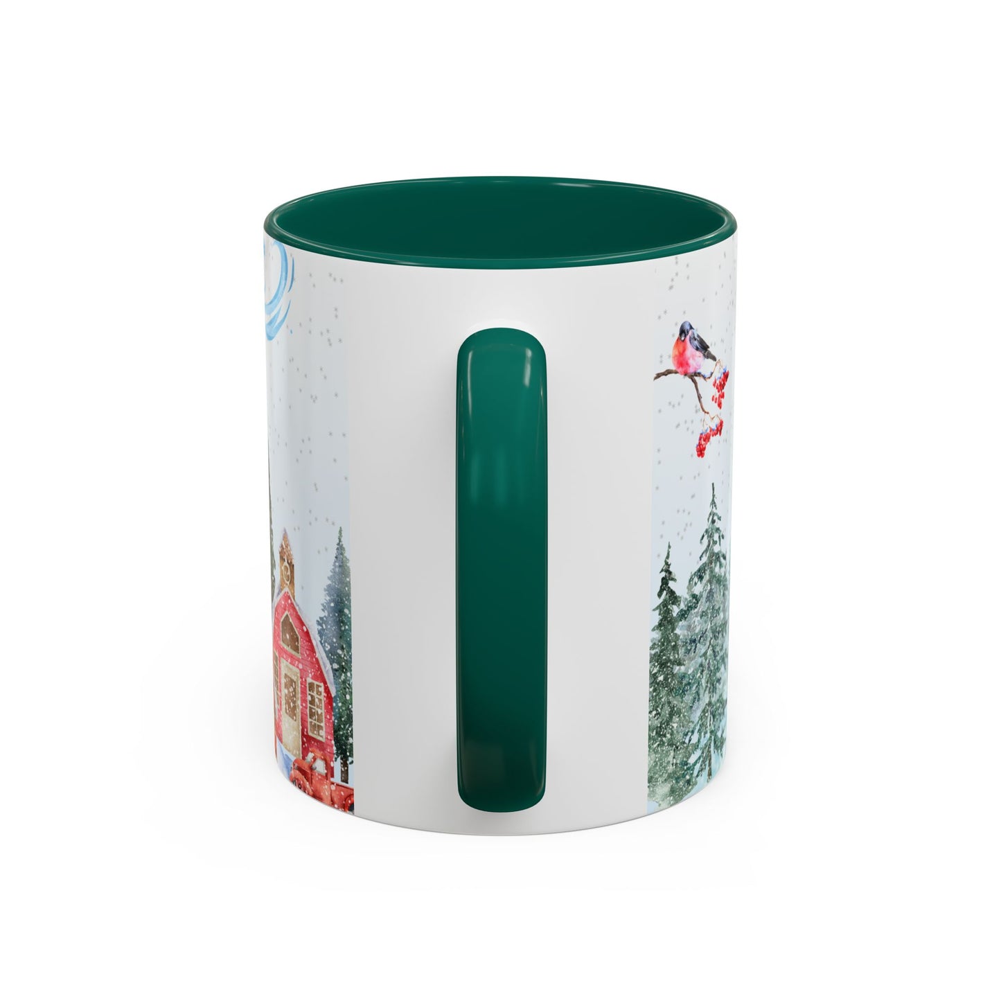 Romans 15:13 Winter Scripture Mug – Christian Christmas Coffee Cup