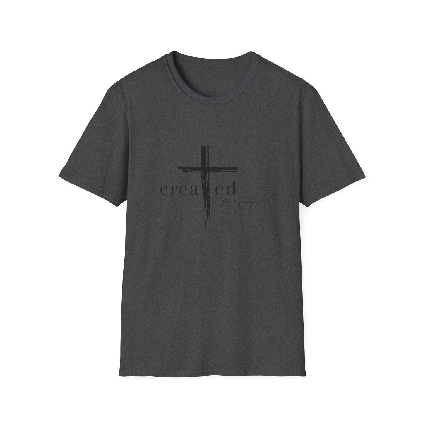 Created For A Purpose Unisex Softstyle T-Shirt