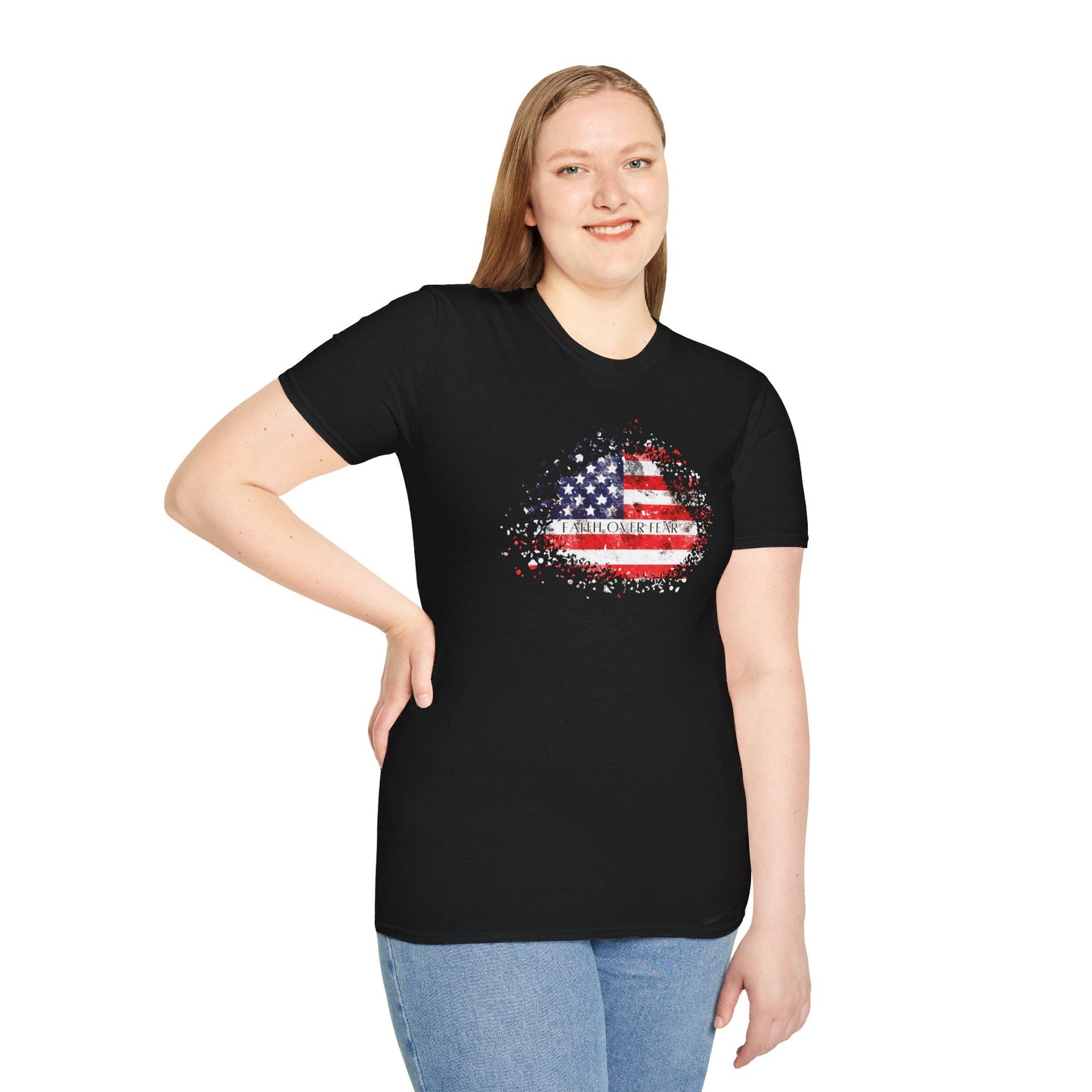 Faith Over Fear Unisex Softstyle T-Shirt