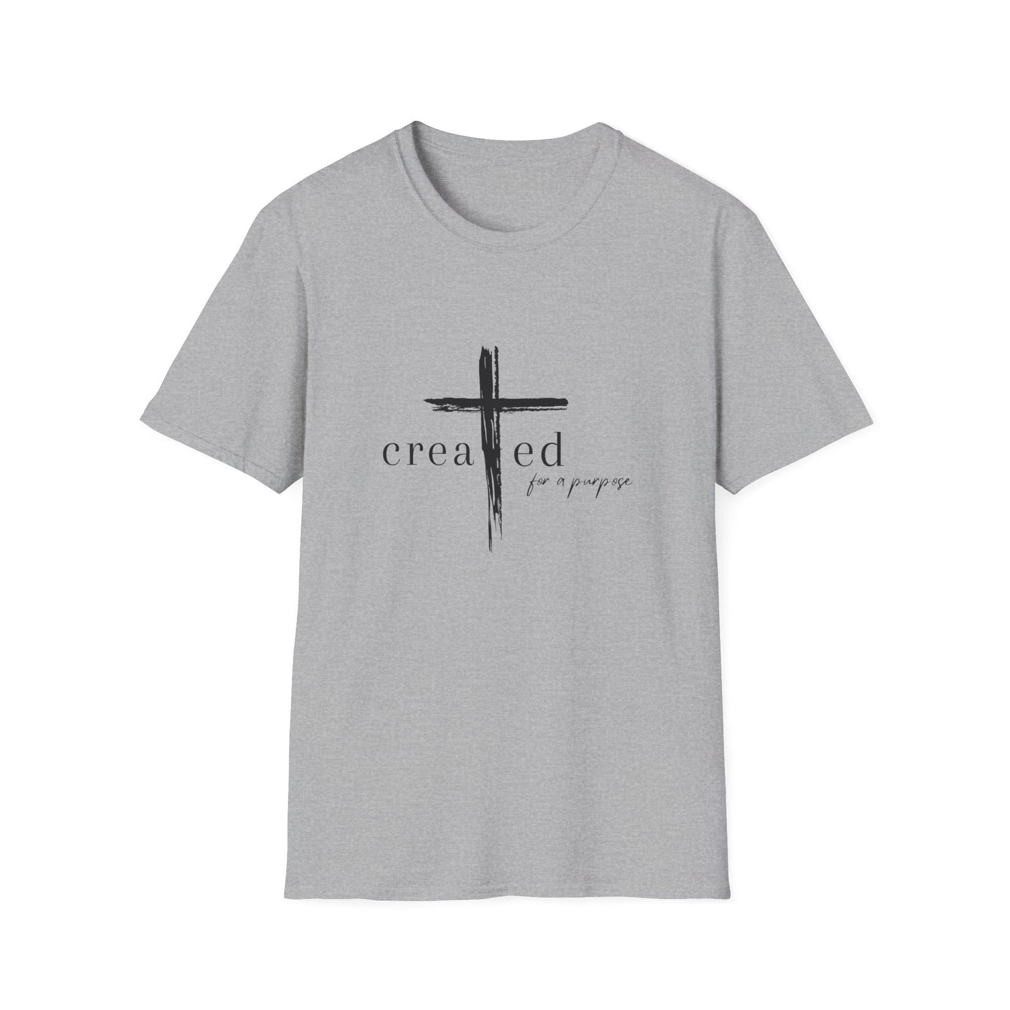 Created For A Purpose Unisex Softstyle T-Shirt