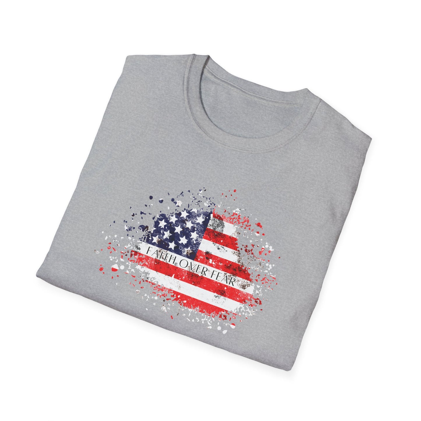 Faith Over Fear Unisex Softstyle T-Shirt