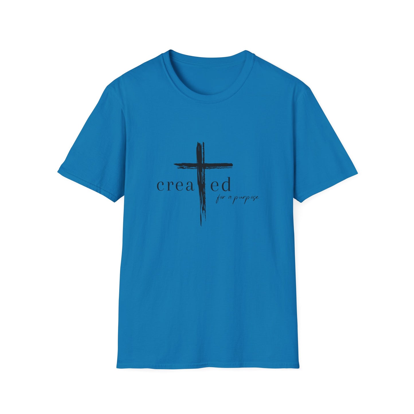 Created For A Purpose Unisex Softstyle T-Shirt