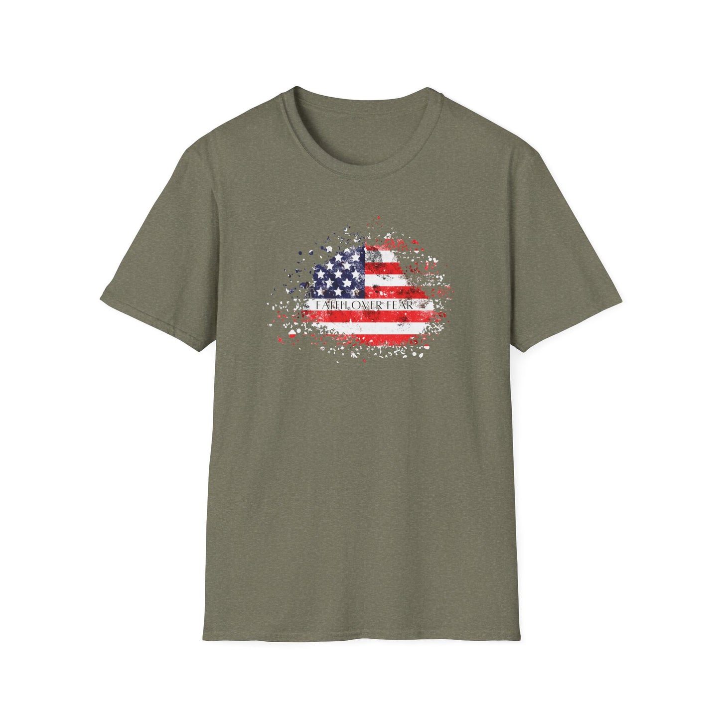 Faith Over Fear Unisex Softstyle T-Shirt