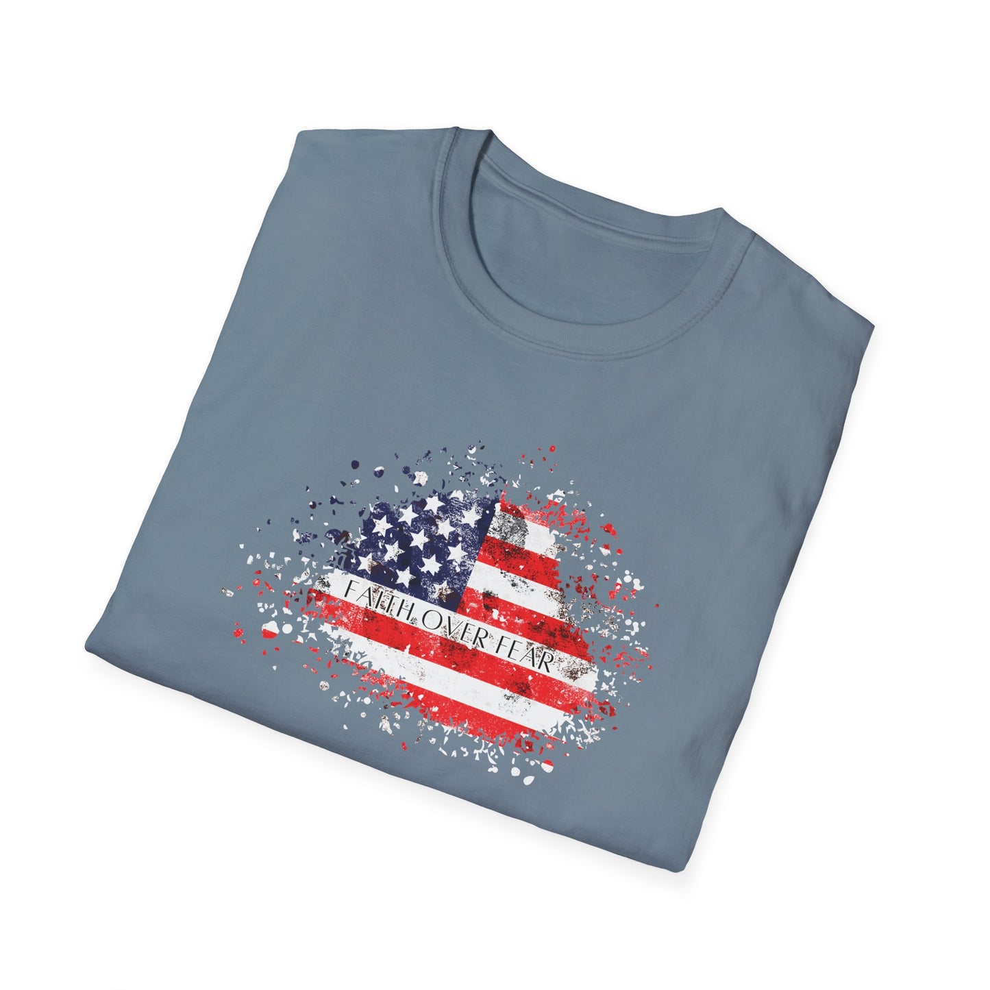 Faith Over Fear Unisex Softstyle T-Shirt