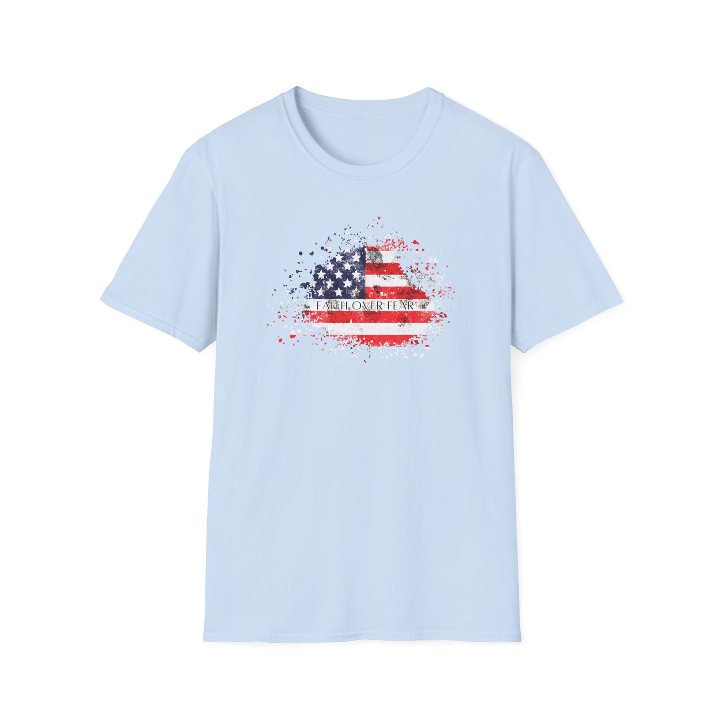 Faith Over Fear Unisex Softstyle T-Shirt