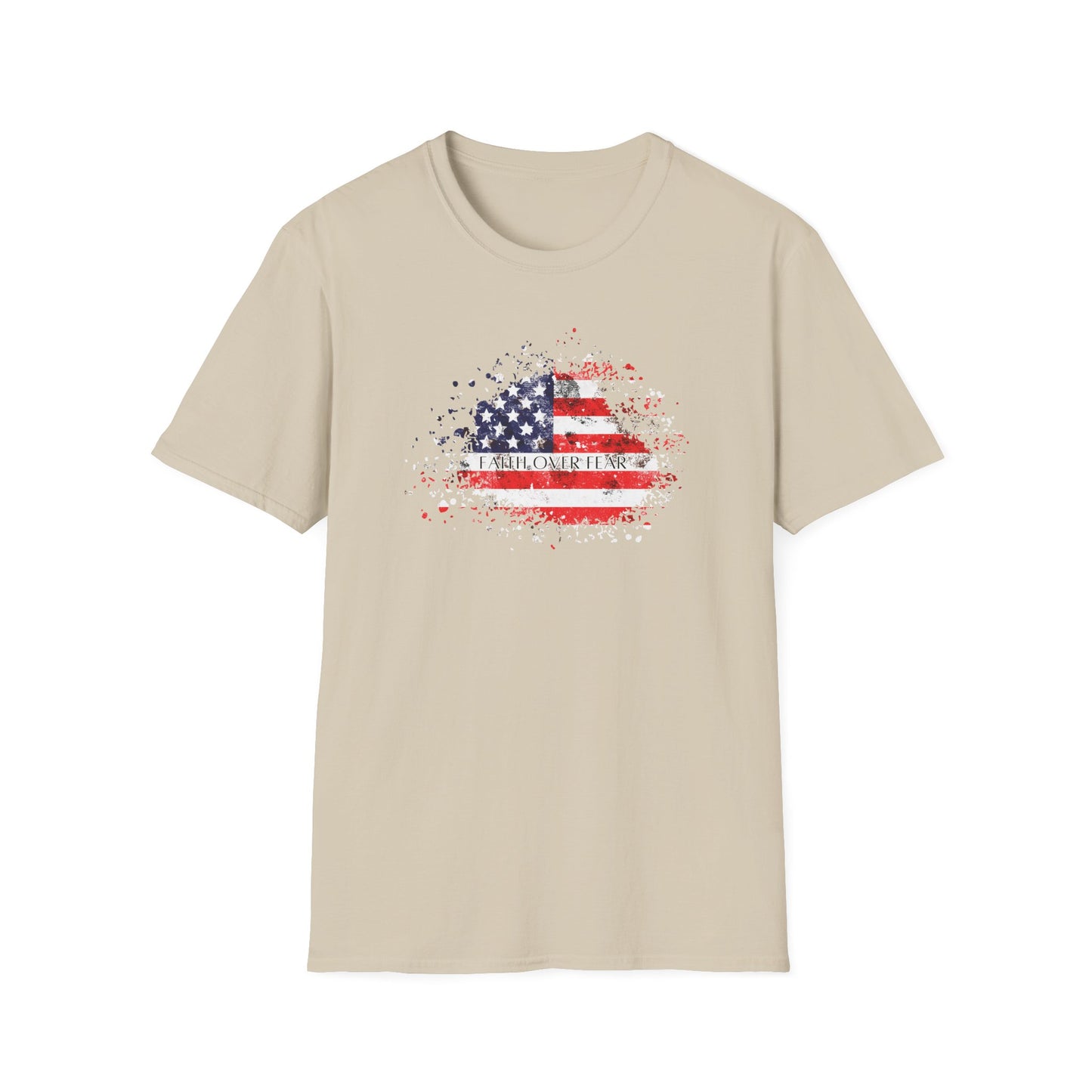 Faith Over Fear Unisex Softstyle T-Shirt